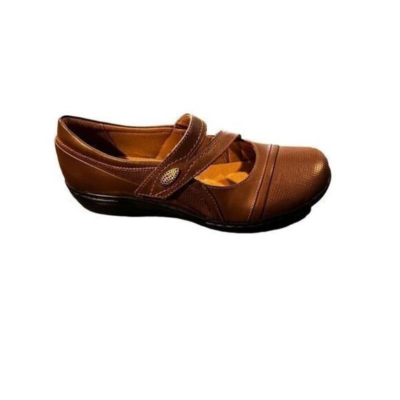 Clarks brown Comfort shoes Size 6.5 - Picture 4 of 9
